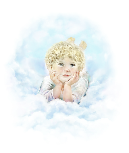 Angel illustration for Love Rays